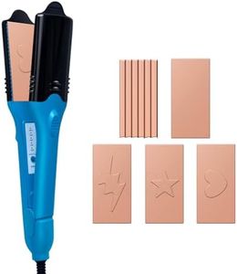 Plancha de de hierro - Plancha de con impresión 3D con calefacción de cerámica para mujeres | Plancha alisadora Hot Tools para salidas, citas, actuaciones y vacaciones Ceolup, Regulador Británico