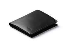 Bellroy Note Sleeve Wallet (Slim Leather Men's Wallet, RFID Blocking, Holds 4-11 Cards, Coin Pouch, Flat Note Section) - Black