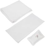 BABESIDE 3 Pcs Reborn Doll Accessories and Doll Bedding Set for 17-22 Inch Dolls, Doll Double Bed, Exquisite Doll Blanket a, Fits Lifelike Dolls (Doll Not Included)