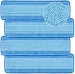 4 PCS Replacement Mop Pads, Microfi