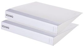 Amazon Brand - Solimo Ring Binder, A4 Size, White, Pack of 2