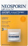 Neosporin Lip Health Overnight Renewal Therapy 0.27 oz (Pack of 8)