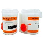 UKDrugTesting E-Z 10 Drugs of Abuse Urine Drug Test Cup: 10 Drug Integrated Drug Test Cup