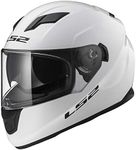 LS2 Helmets Full Face Stream Evo Street Helmet (White - Large)