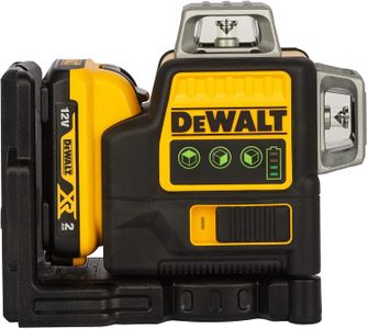 DEWALT 3x360 Green Laser Level – 12V Self-Leveling Tool