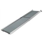 PetSafe Happy Ride Telescoping Dog Ramp - Portable Lightweight Pet Ramp - Ideal for Cars, Trucks and 4X4s, Durable Aluminium Frame Supports Up to 180 kg, Side Rails and High-traction Surface Design