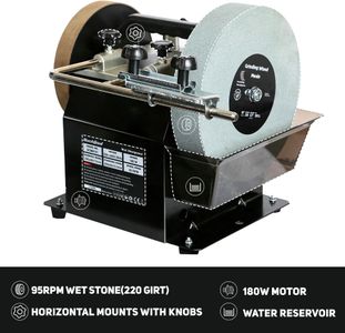 BUCKTOOL 250mm Wet Bench Grinder – Water-Cooled Sharpening Tool