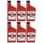 Redmax 580357204 Pack of 6 MaxLife 2-Cycle Oil - 13oz