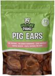 Pasture Paws Pig Ears for Dogs - 12 Pack | Natural Dog Chews | Long Lasting Treats for Dogs for Promoting Healthy Teeth and Gums, Muscle Development, and Overall Health | Preservative Free