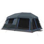 Ozark Trail 10-Person Half Dark Rest Instant Cabin Tent an Innovative Dark Rest by scoutBAR