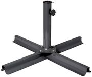 CORLIVING PPU-900-U Grey Patio Umbr