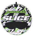 Kwik Tec Airhead Slice Towable Tube - 58 inch Diameter, Green Camo (AHSSL-22)