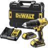 DEWALT 18V XR Brushless Hammer Drill Driver with 2 X 2Ah Batteries and Charger in TSTAK, DCD778S2T-QW