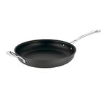 Cuisinart 6422-30H Contour Hard Anodized 12-Inch Open Skillet with Helper Handle