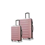 Samsonite Omni 2 Hardside Dual-Spinner 2pc Set (co/md), Rose Gold