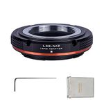 PHOLSY Lens Mount Adapter Manual Focus Compatible with M39 LTM 39mm Mount Lens to Nikon Z Mount Camera Body, M39 to Nikon Z