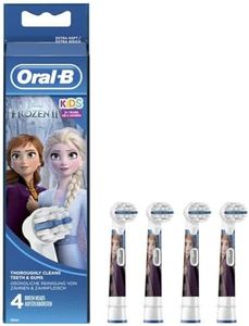 Oral-B Stages Power - Cabezal de recambio para cepillo electrico, diseno Frozen, 4 unidades