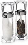 Maxwell & Williams Click Acrylic Salt & Pepper Mill Set 18cm Gift Boxed