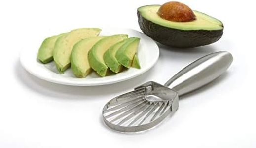 Norpro Stainless Steel Avocado Slicer, 7" x 2.5" x .75"