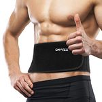 ONTYZZ SBR Waist Trainer Sweat Belt Weight Loss BeltWaist Trimmer for Weight Loss Fitness Weightlifting Yoga Size/L