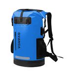 Gvanca Kayaking Dry Bag Backpack Waterproof Roll Top Dry Sack Bag for Floating Boating Sailing Canoeing Rafting