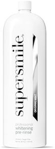 Supersmile Whitening Pre-Rinse - Clinically Formulated Pre-Brush Dental Mouthwash, Cleans and Whitens Teeth in Hard-to-Reach Places - Fresh Breath - Anti-Germicidal - Alcohol-Free (16 Fl Oz)
