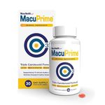 MacuPrime Eye Health Supplements – Triple Carotenoid Formula Food Supplement to Support Normal Vision – Lutein, Meso-Zeaxanthin & Zeaxanthin, 30 Capsules – 1 Month Supply