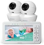 Babysense UPGRADED 720p 5" HD Split