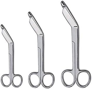 SURGICAL ONLINE Lister Bandage Scissors 3 Piece Set - 3.5", 4.5", and 5.5" Surgical Instruments Stainless Steel Ideal for EMTs, Medical Students, Paramedics, Doctors, Veterinarians, Nurses