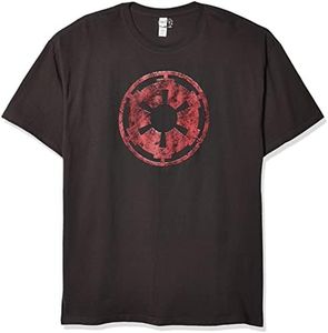 STAR WARS Young Men's Empire Emblem T-Shirt, Charcoal, Small