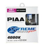 PIAA 19614 HB1-9004 Style Xtreme White Plus 65/45W=120/95-Watt Bulb - Twin Pack