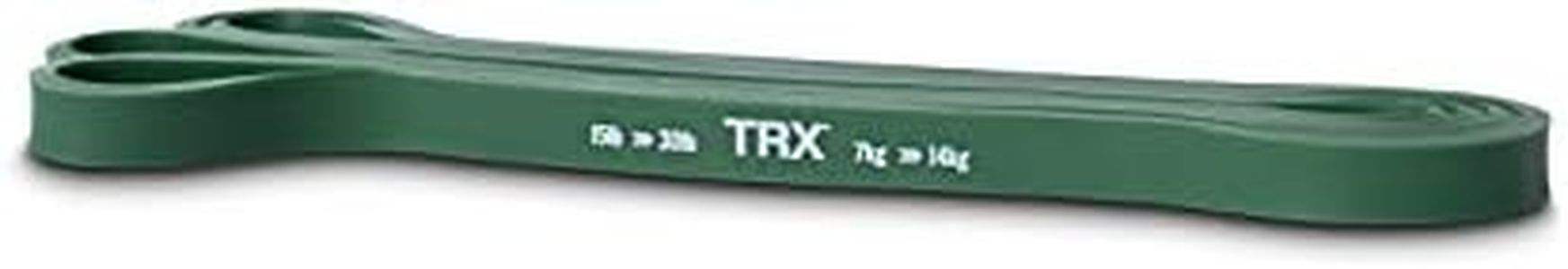 TRX Training Strength Band, Full-Body Resistance Band for Home and Gym Use, Resistance Band for Working Out, 15 lbs - 30 lbs, Green