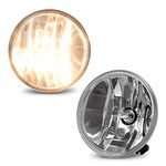 YITAMOTOR Fog Lights Compatible with 2007 2008 2009 2010 2011 2012 2013 2014 Chevy Suburban Tahoe 07 08 09 10 11 12 13 Avalanche 10-13 Camaro 2015-2019 Colorado Fog Lamps,with 12V 24W 5202/PS Bulbs