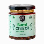 Pepperwicks Burnt Chilli Oil (150 gms) | Spicy, Umami, Garlicky Flavour | 100% Vegetarian | Natural & Fresh Ingredients | No Preservatives | Vegan | Gluten-Free | Eat with Dim Sums, Salads (Pack of 1)