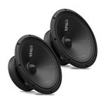 AudioControl EPICPRO8X 8” Midrange Car Speakers (Pair) – 250 W RMS High-Output 4Ω Audio Upgrade, Clear Midrange & Vocals, Premium Car Sound System - NOT FOR FACTORY UPGRADES