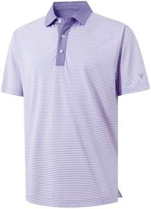 M MAELREG Mens Polo Shirt Quick Dry Moisture Wicking Performance Short Sleeve Golf Polo Shirts for Men Casual Athletic