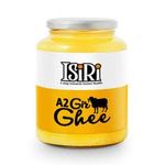 Isiri Farms A2 Desi Gir Cow Ghee I Hand churned vedic Bilona Method I 100% Pure & Natural I Single source I Glass Bottle(875 Ml) I