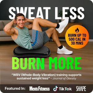 Bluefin Vibration Plate Exercise Machine – Full Body Fitness Platform