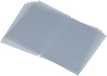 Securit A4 Plastic Inserts for Restaurant Menu Holders, Set of 10 Paper Refill Pockets Suitable for Restaurant, Bar or Cafe Menu Holder - Wipe Clean Menu