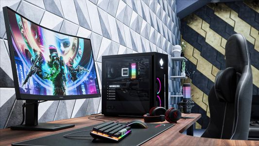 HP OMEN 34c Curved Gaming Monitor – 34'' WQHD, 165Hz, FreeSync, HDMI