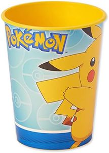 American Greetings Pokemon Party Supplies, 16 oz Reusable Plastic Cups (12-Count)