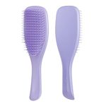 Tangle Teezer | The Ultimate Detangler Hairbrush for Wet Hair | Elimates Knots & Reduces Breakage (Naturally Curly Ultimate Detangler, Purple Passion)