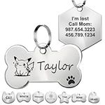 Pet ID Tag, Customized Dog Tags, Ca