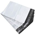 100 Pcs Mailing Bags - 9''x12''(229×305mm) - postage bags for clothes - parcel bags, shipping bags, postal bags, packaging bags, Sealable Grey Mailing Bags Large