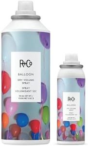 R+Co Balloon Dry Volume Spray Set | Instant Volume & Lift with Long-Lasting Hold | Adds Texture & Fullness Without Weight | Vegan + Cruelty-Free | 5oz + 2oz