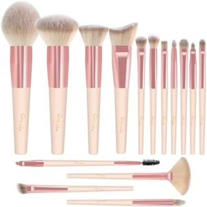 Makeup Pinselset Start Makers 15Pcs Marmor Makeup Pinsel Set Stiftung Pulver Blush Blending Eyeshadow Pinsel Sets