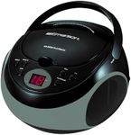 Emerson EPB-3000 Portable CD Player with AM/FM Stereo Radio, Black