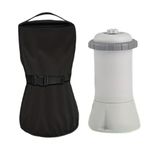 Pool Filter Pump Cover - Waterproof Filter Pump Cover UV Resistant - Multifunctional Snow and Rainproof Protection, Swimming Pool Accessories for Hotel Backyard Parks