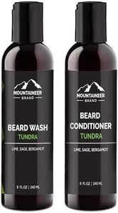 Mountaineer Beard Wash and Conditioner Set, 8oz
