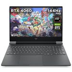 HP Victus 15.6" Gaming Laptop | AMD Ryzen 7-8845HS | 16 GB RAM | 512 GB SSD | NVIDIA GeForce RTX 2060 Graphics | FHD IPS Display | Up to 13 hrs battery | Win 11 | Mica Silver | 15-fb2006sa